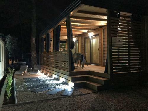Modern Mobile Home Ani In Camping Park