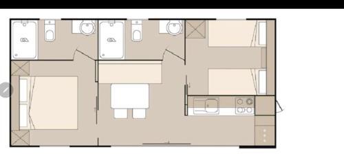Mobile Home Tea & Tia Camp Soline
