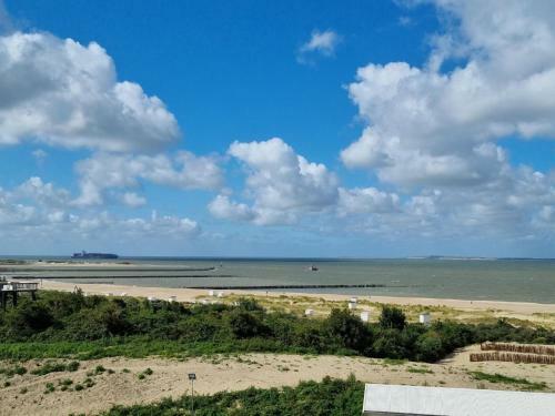 Modern Apartment On The Zeeland Coast With 2 Balconies
