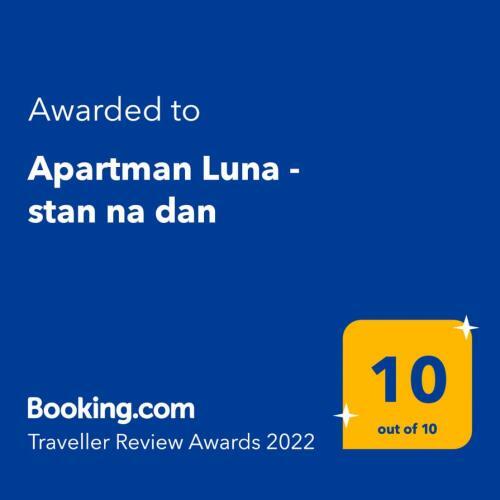 Apartman Luna - Stan Na Dan