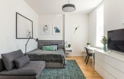 Apartamento Cozy Modern Studio In City Centre & Queensize Bed