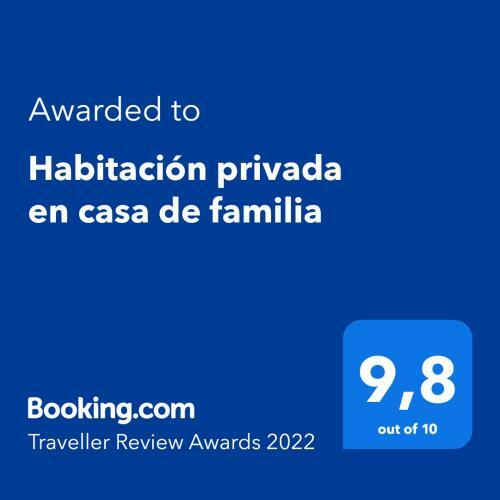 Habitaci�n Privada En Casa de Familia