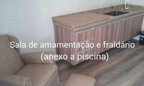 Flat No Apart-hotel Cavalinho Branco Com Piscina Aquecida 1d8