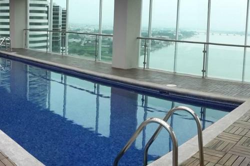 Apartamento Ecu Suites Highestview-penthouse Riverfront Wyndham Airport