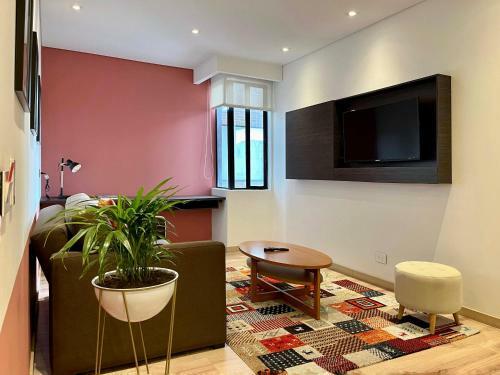 Apartamento Colorful 1br In San Patricio