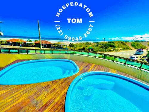 Apartamento Hospedatom - Loft Vista Mar - Praia Grande