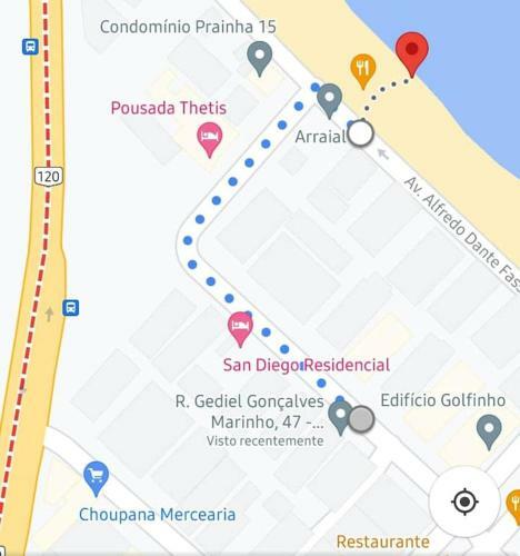 Apartamento P� Na Areia, Prainha