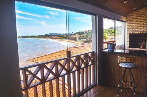 Casa P� Na Areia Com Varanda Gourmet Em B�zios Rj