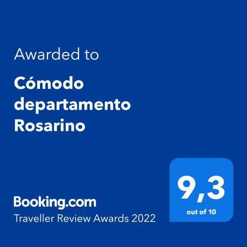 Apartamento C�modo Departamento Rosarino