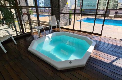 Apartamento Flat Confort�vel Perto Da Praia