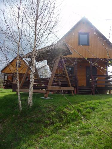 Lodge Trzy Domki W Bieszczadach