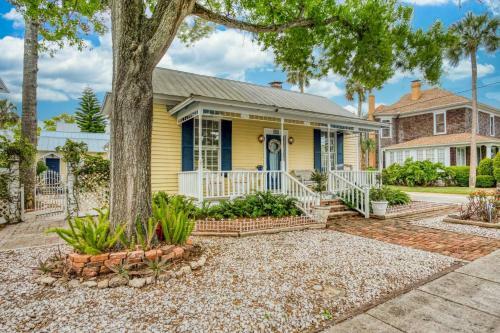 Little Yellow Cottage On Water Street
