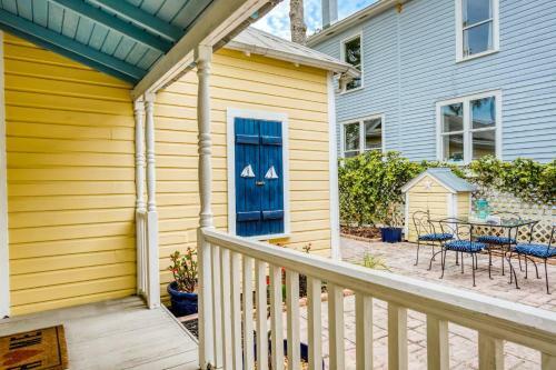 Little Yellow Cottage On Water Street