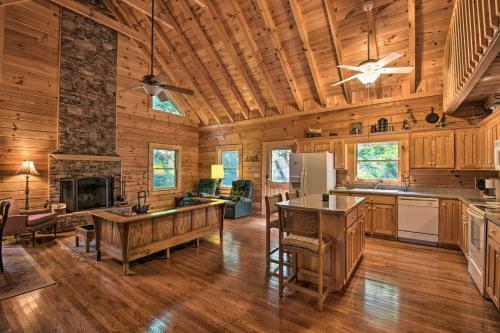 Rustic Clayton Hideaway With Deck And Forest Views!