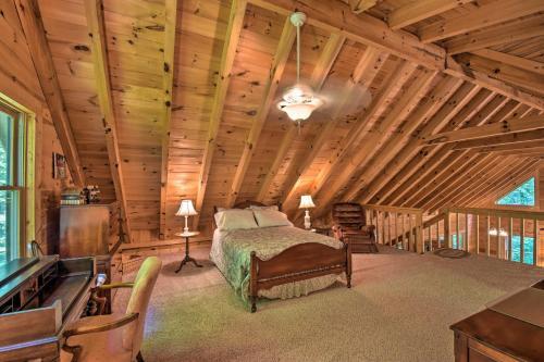 Rustic Clayton Hideaway With Deck And Forest Views!