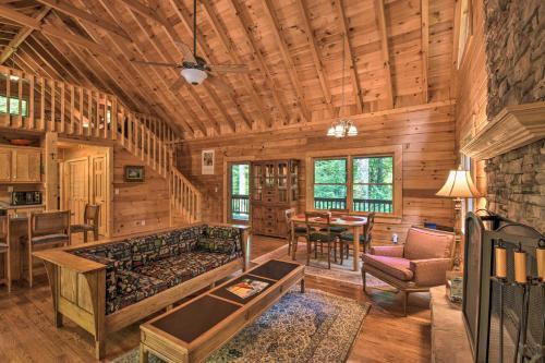 Rustic Clayton Hideaway With Deck And Forest Views!
