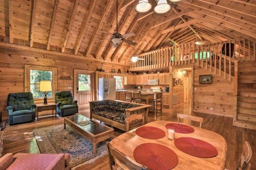 Rustic Clayton Hideaway With Deck And Forest Views!