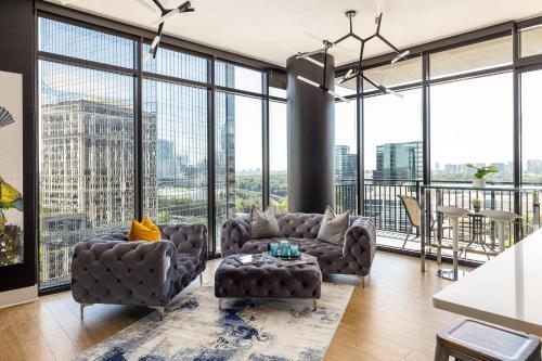 Apartamento Impeccable Buckhead Panoramic Cityscape