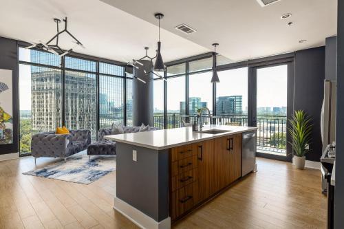 Apartamento Impeccable Buckhead Panoramic Cityscape
