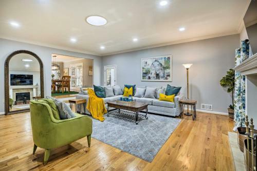 Apartamento Hilltop Marietta Apt With Custom Design And Decor