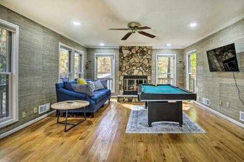 Apartamento Hilltop Marietta Apt With Custom Design And Decor