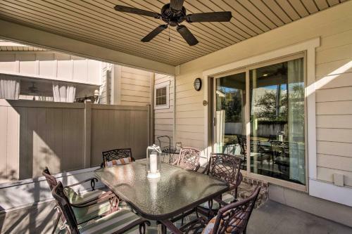 Chic St Simons Island Townhome With Pool Access