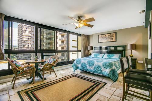 Apartamento @ Marbella Lane Mountain View Studio, Steps From Wakiki Beach