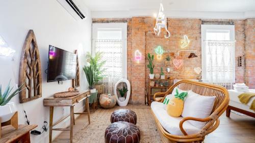 Apartamento Pickle Factory Neon Lights Studio