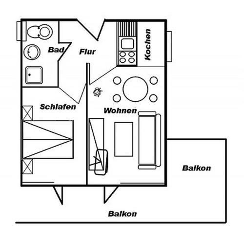 Apartamento Strandperle Strandperle Appartement 101