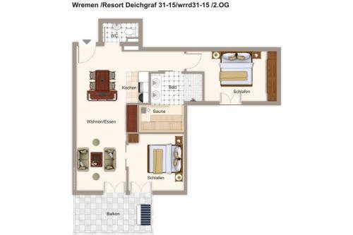 Apartamento Resort Deichgraf Resort Deichgraf 31-15