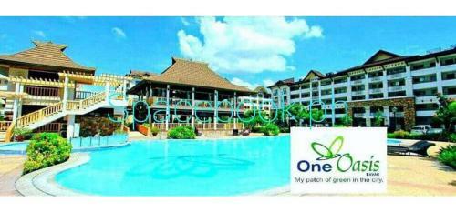 Apartamento One Oasis A2, Shortwalk Sm Mall Free Pool Kitchen