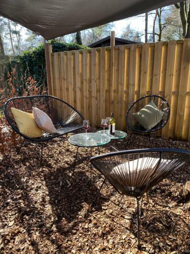 Chalet Forel Op De Veluwe In Hoenderloo
