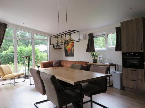 Spacious Chalet With Decorative Fireplace, Located On The Veluwe