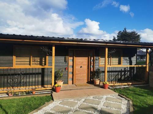 Caba�a Rustica Con Vista Al Mar