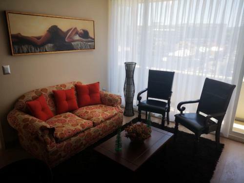 Apartamento Depto 1 Dormitorio Centro Blanco 702