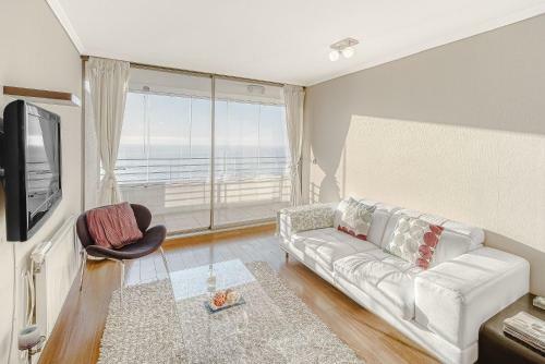 Apartamento Depto Familiar Vista Al Mar Conc�n