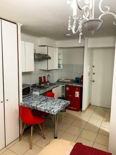 Apartamento Depto 2 Metro Cal Y Canto (estudio)