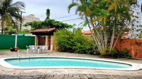 Casa Com Piscina E Churrasq Na Praia Martim De Sa