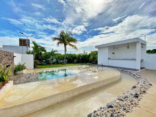 Amazing Villa In Mahahual