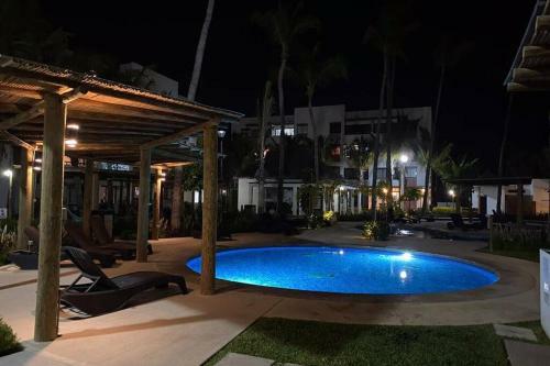 Apartamento Departamento Con Alberca - Playa A 2 Minutos