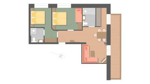 Apartamento Haus Gifle Ladis