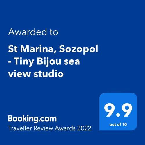 Apartamento St Marina Sozopol - Tiny Bijou Sea View Studio