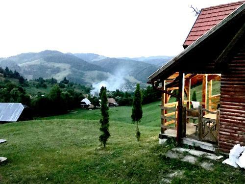 Mountain Cabin Panorama