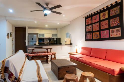 Apartamento Spacious Loft Parque De Los Novios With Wifi Steps From The Beac