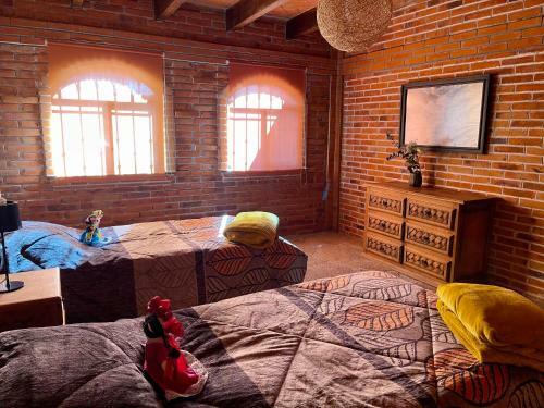 Casa De Campo Para 21 Personas Con Alberca Y Caldera