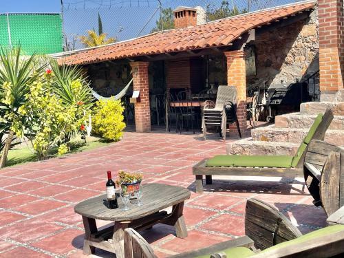 Casa De Campo Para 21 Personas Con Alberca Y Caldera