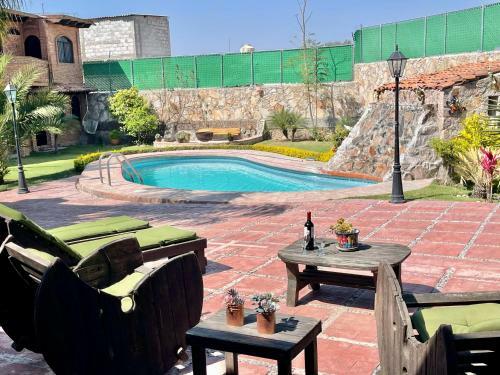 Casa De Campo Para 21 Personas Con Alberca Y Caldera