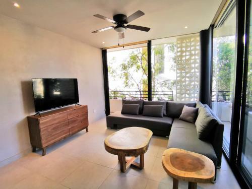 Luxury Apartment In Aldea Zama With Two Bikes Included