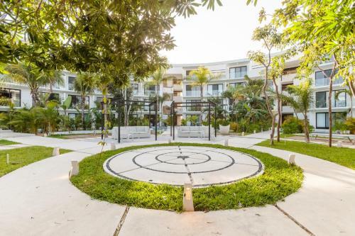 Apartamento Lagunas Central Park Luxury Studio With Pool View Balcony & Gym