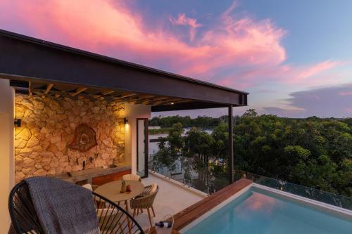 Ixchel Luxury Penthouse Studio Priv Rooftop Pool